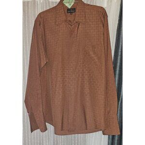 Stacy Adams Brown Dress Shirt